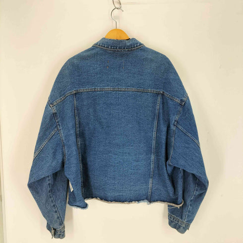 LANE カットオフデザインデニムジャケット メンズ