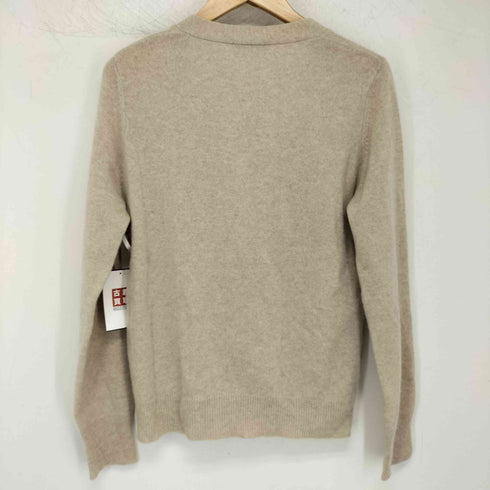 ローラアシュレイ LAURA ASHLEY カシミヤ100 リボンタイ L/Sニット レディース import:L