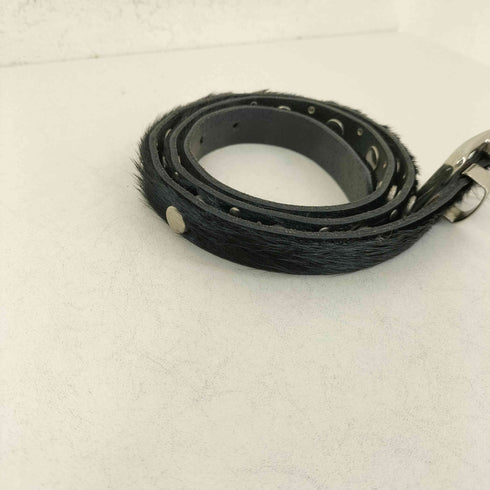 イタリア製 ハラコスタッズ レザーベルト メンズ