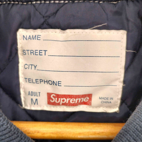 シュプリーム Supreme 23SS Washed Knockout Denim Varsity Jacket メンズ JPN:M