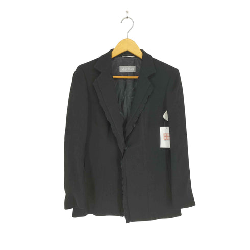 マックスマーラ MAX MARA 銀タグ デザイン1Bテーラードジャケット レディース 42