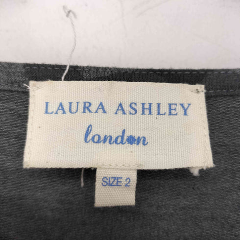 ローラアシュレイ LAURA ASHLEY チェック柄 クルーネックカットソー タイトスカート セットアップ レディース 2