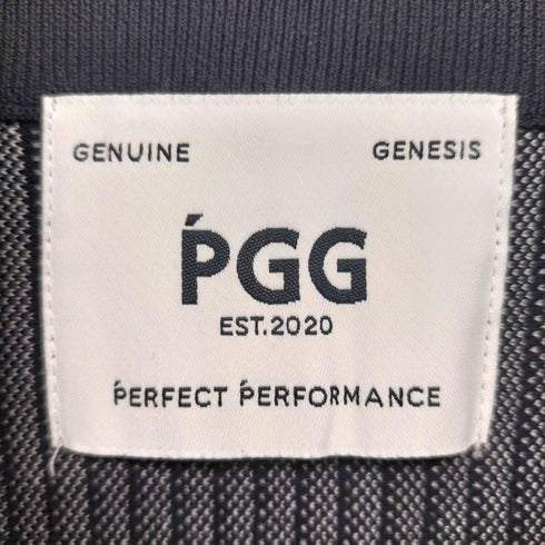 ピージージー PGG ポリエステルヤーン フルジップジャケット メンズ