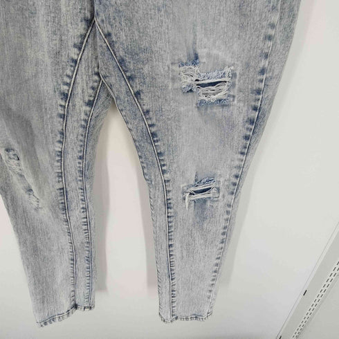 RTEG Retro Engine レトロエンジン クラッシュ エイジング ダメージ デニム パンツ アダムスジャグラー メンズ XL