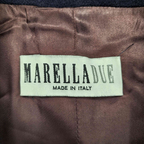 MARELLADUE ビッグカラー ウールコート レディース US:8