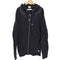 ディーゼル DIESEL レザーパッチ ジップアップパーカー メンズ import:L