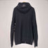 ディーゼル DIESEL レザーパッチ ジップアップパーカー メンズ import:L