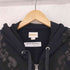 ディーゼル DIESEL レザーパッチ ジップアップパーカー メンズ import:L