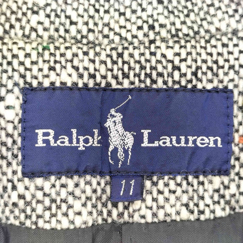 ラルフローレン RALPH LAUREN 90s ネップ ウールチェスターコート レディース JPN:11号 11