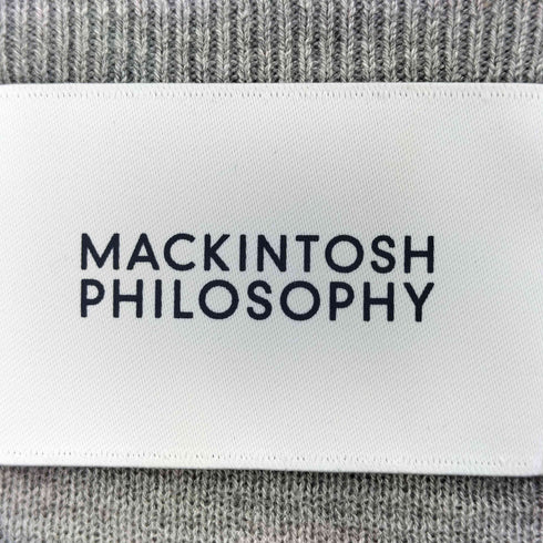 マッキントッシュフィロソフィー MACKINTOSH PHILOSOPHY フラッフィーニット クルーネック Tシャツ メンズ 40