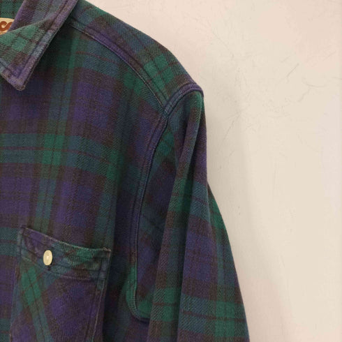 カムコ CAMCO ブラックウォッチ コットンネルシャツ メンズ