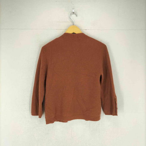 マックスマーラ MAX MARA ボタンレスリブニットカーディガン レディース