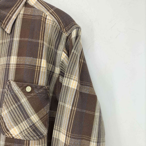 カムコ CAMCO チェック コットンネルシャツ メンズ