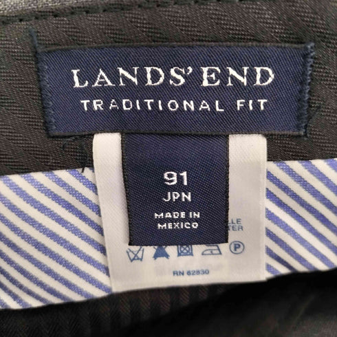 ランズエンド LANDS END 2タック スラックス メンズ 91