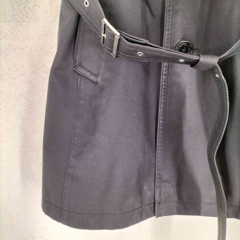バーバリーブラックレーベル BURBERRY BLACK LABEL 裏地チェックトレンチコート メンズ S