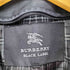 バーバリーブラックレーベル BURBERRY BLACK LABEL 裏地チェックトレンチコート メンズ S