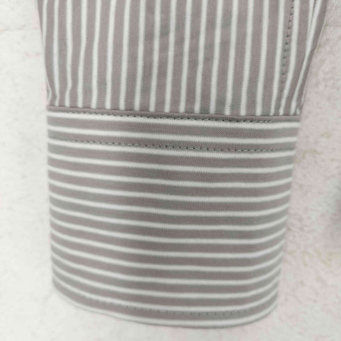ポロラルフローレン POLO RALPH LAUREN KNIT DRESS SHIRT ポニー刺繍ストライプシャツ メンズ XS