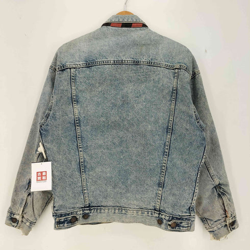 リーバイス Levis 90s USA製 ボタン裏527 70417 0819 裏地ネルシャツ デニム トラッカージャケット メンズ
