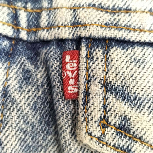 リーバイス Levis 90s USA製 ボタン裏527 70417 0819 裏地ネルシャツ デニム トラッカージャケット メンズ