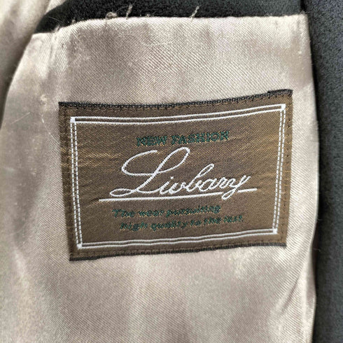 LIVBARY カシミヤ混ウールワークジャケット メンズ JPN:M