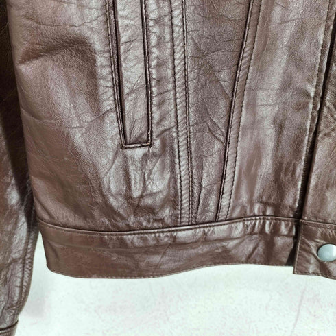 Genuine Leather レザートラッカージャケット メンズ JPN:M