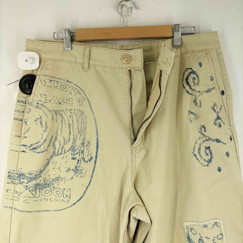 デシグアル Desigual プリント ペインターパンツ メンズ 34