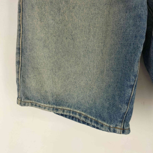 ザラ ZARA バギー フィット USED加工 デニム ショート パンツ メンズ FR:38-40