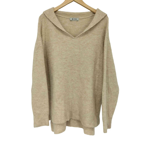 ナノユニバース NANO universe セーラーカラーニットプルオーバー レディース FREE