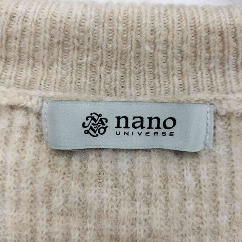 ナノユニバース NANO universe セーラーカラーニットプルオーバー レディース FREE
