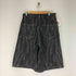 ザラ ZARA レーザープリント デニム ショーツ メンズ FR:38-40