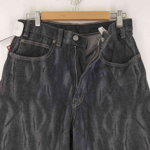 ザラ ZARA レーザープリント デニム ショーツ メンズ FR:38-40