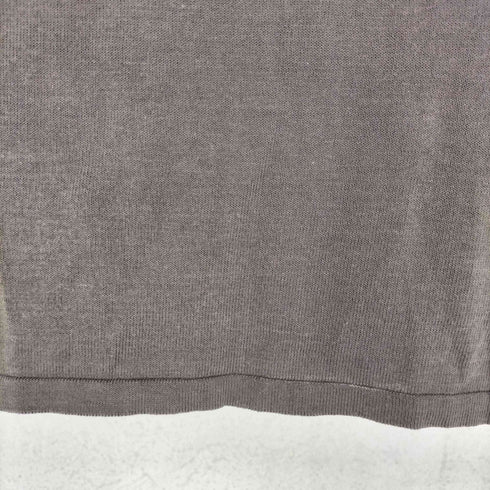 マックスマーラ MAX MARA 銀タグ リボンシャーリング ノースリーブニット レディース M