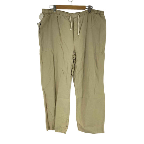 ギャップ Gap 00S リネン混 バギーイージーパンツ メンズ JPN:L