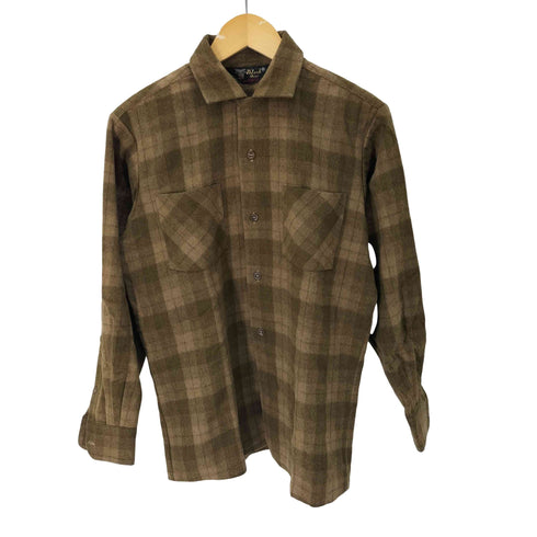 D’LOOK SHIRT オープンカラーウールシャツ メンズ JPN:M