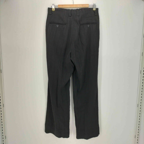 メンズティノラス MENS TENORAS ウール レーヨン プリーツ 2タック ワイド スラックス メンズ JPN:L