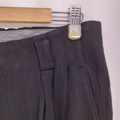 メンズティノラス MENS TENORAS ウール レーヨン プリーツ 2タック ワイド スラックス メンズ JPN:L