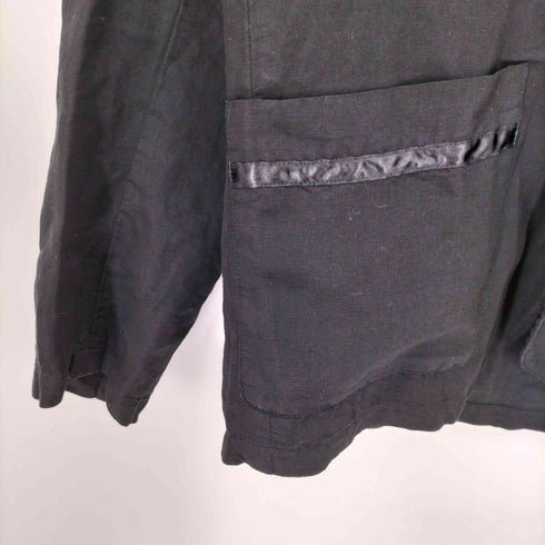 ノーアイディー NO ID. リネン パイピングライン 1B テーラード ジャケット メンズ JPN:2