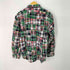 ランズエンド LANDS END パッチワーク レギュラーカラーシャツ メンズ JPN:XL