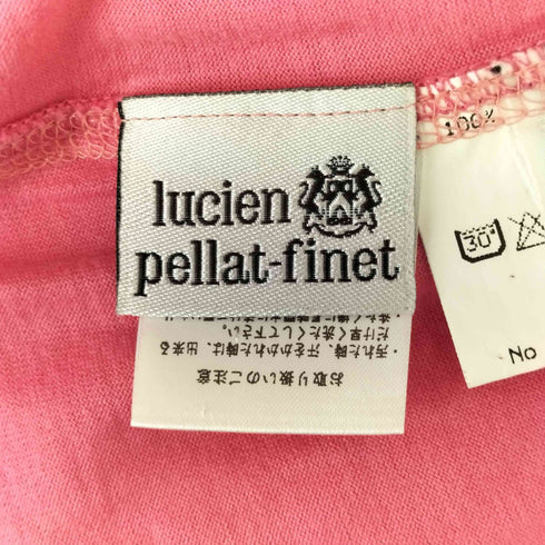 ルシアンペラフィネ Lucien Pellat-Finet MADE IN ITALY ピースマークプリントカットソー Y2K レディース S