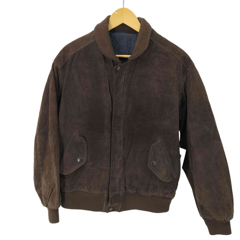 MILSON’S LEATHER DEPARTMENT スウェードフライトジャケット メンズ