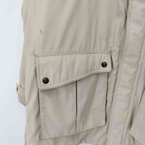チャップスラルフローレン CHAPS RALPH LAUREN 90-00s 襟ファー サイドジップ マルチポケット 比翼ジップアップジャケット メンズ import:XL