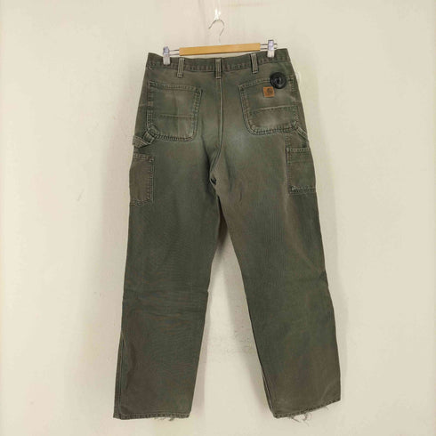 カーハート Carhartt 革パッチ ダック地ペインターパンツ メンズ