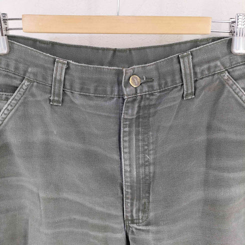 カーハート Carhartt 革パッチ ダック地ペインターパンツ メンズ