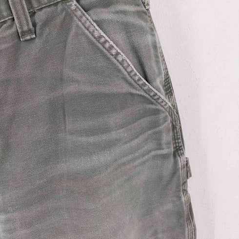 カーハート Carhartt 革パッチ ダック地ペインターパンツ メンズ