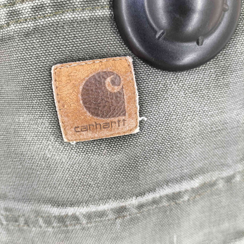 カーハート Carhartt 革パッチ ダック地ペインターパンツ メンズ