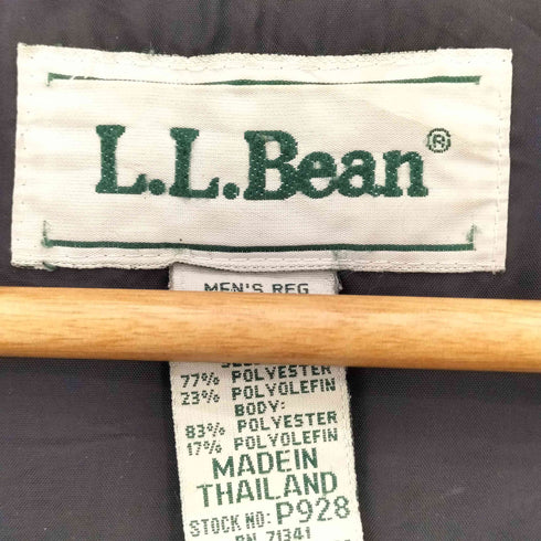 エルエルビーン L.L.Bean 90s Thinsulate Lite Loft ロゴ刺繍 中綿 マウンテンパーカー 裾ドローコード メンズ import:XL