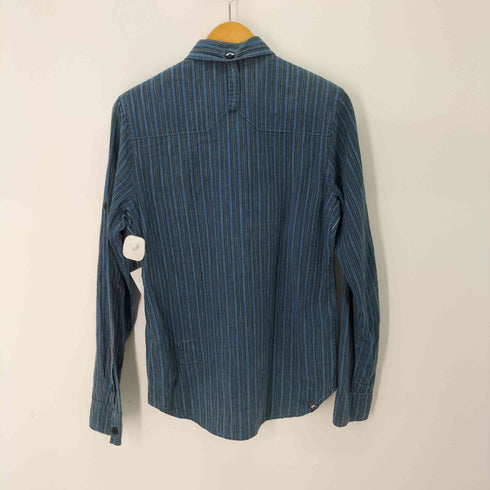 デンハム DENHAM インディゴストライプワークシャツ メンズ JPN:S