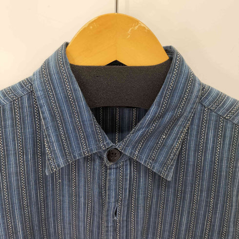 デンハム DENHAM インディゴストライプワークシャツ メンズ JPN:S