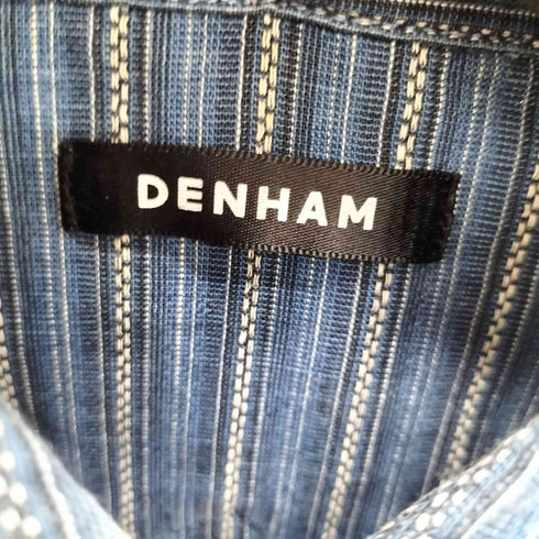 デンハム DENHAM インディゴストライプワークシャツ メンズ JPN:S