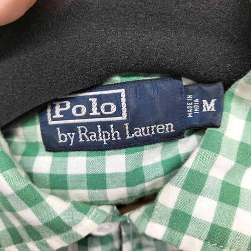 ポロバイラルフローレン Polo by RALPH LAUREN ギンガムチェック S/S オープンカラーシャツ メンズ JPN:M
